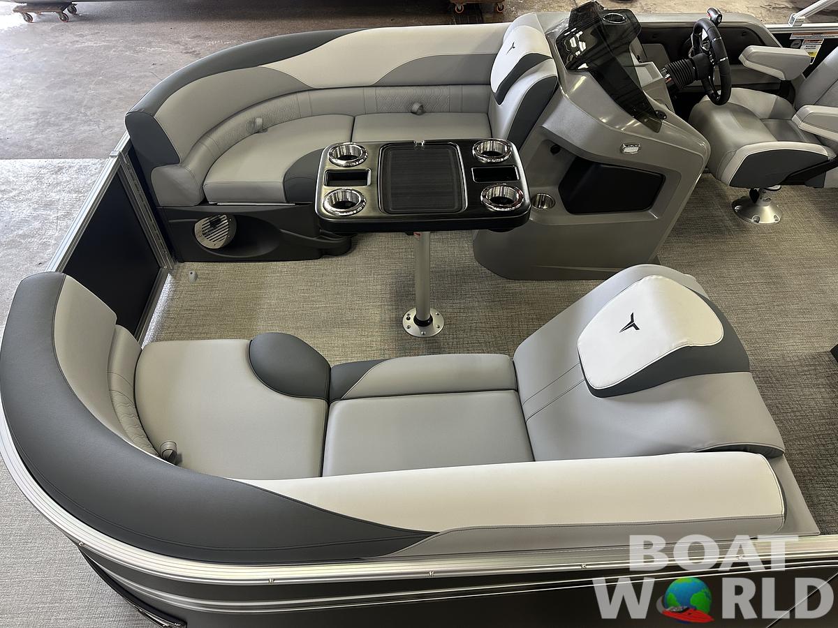 2025 Tahoe Pontoons LTZ 2385 Quad Lounge Shift Flip & Honda 4-Stroke EFI