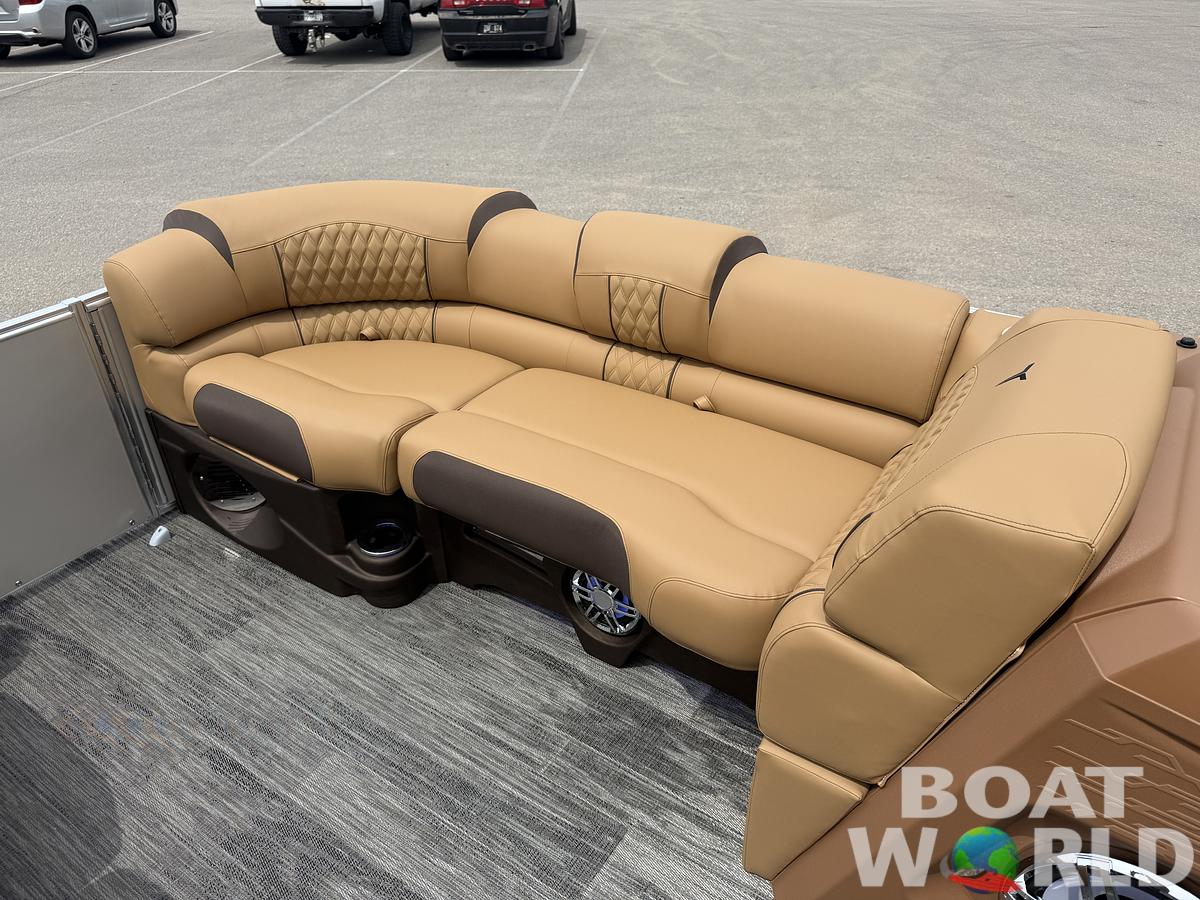 2025 Tahoe Pontoons Cascade 2385 Quad Lounge Shift Tritoon & Honda 4-Stroke EFI