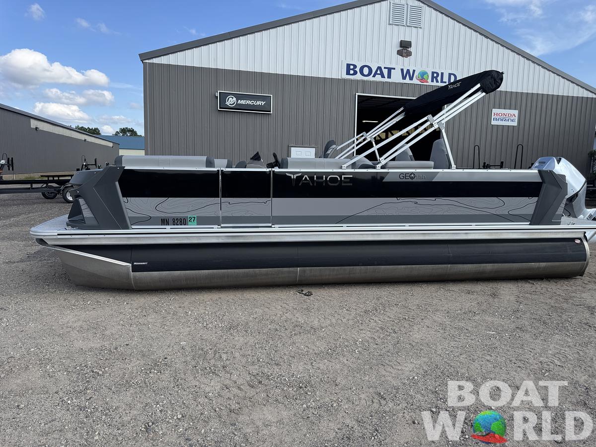 2025 Tahoe Pontoons GEOfish 2385 Rear Fish & Honda 4-Stroke EFI