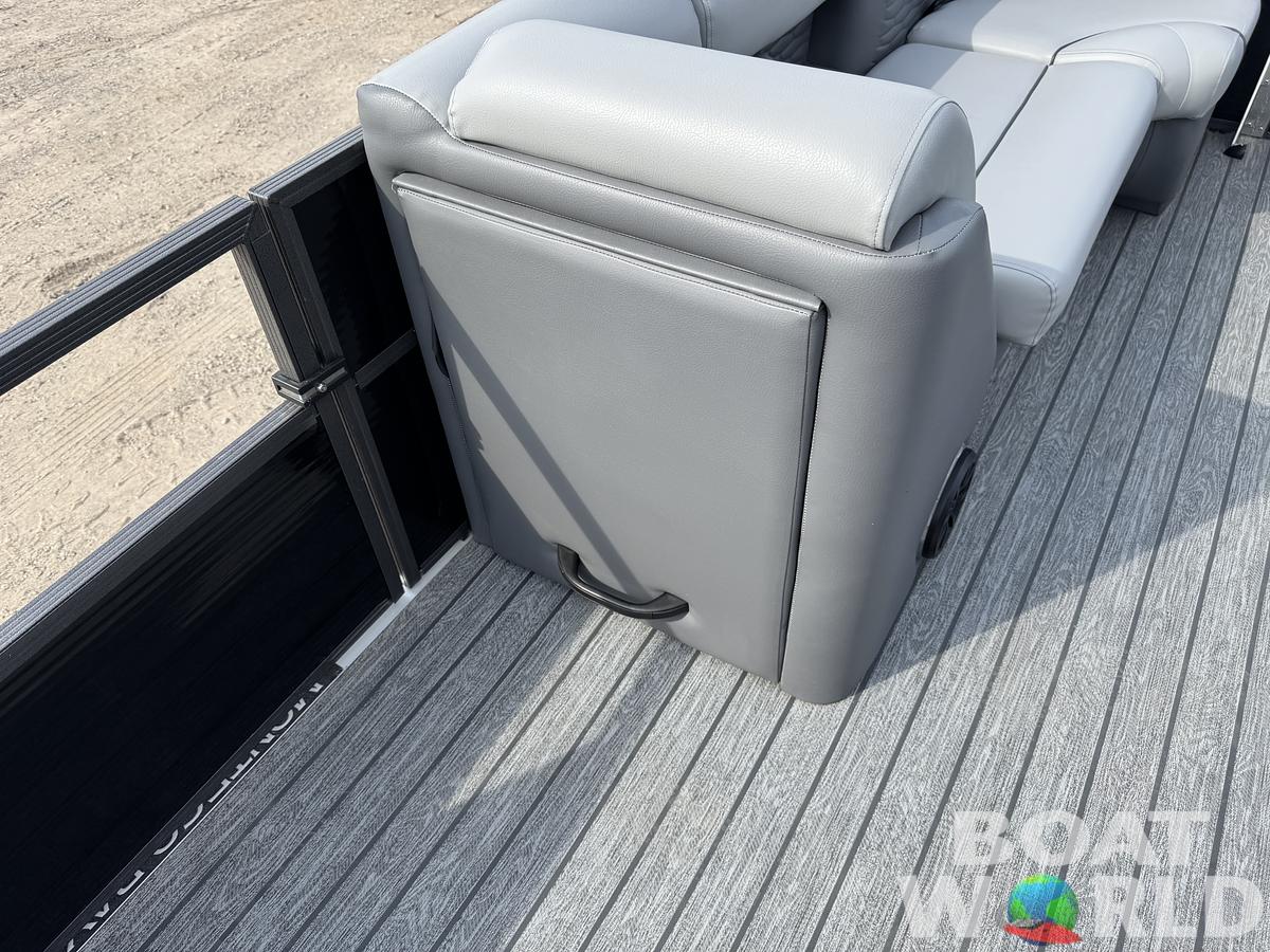 Used 2023 Montego Bay 8522 Quad Lounge Pontoon with 115HP Honda Fourstroke EFI