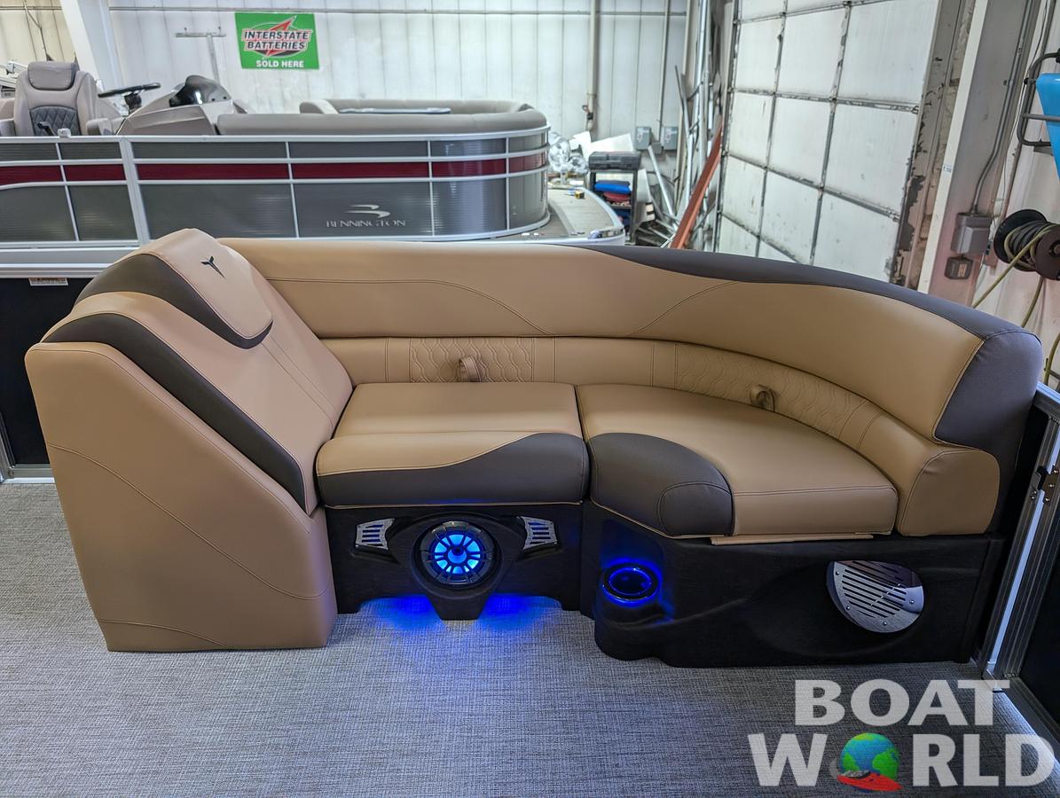 2025 Tahoe Pontoons LTZ 2385 Quad Lounge Shift Flip Tritoon & Honda 4-Stroke EFI