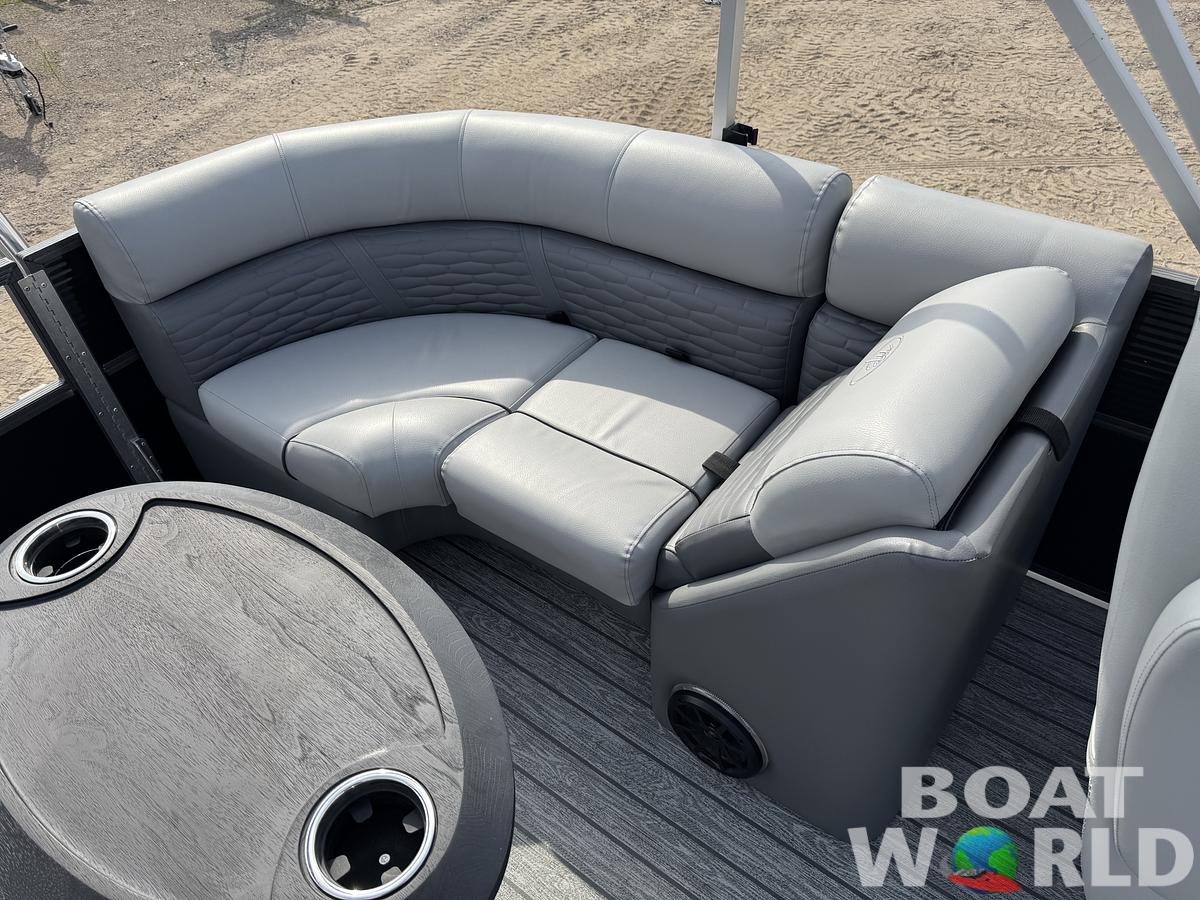 Used 2023 Montego Bay 8522 Quad Lounge Pontoon with 115HP Honda Fourstroke EFI