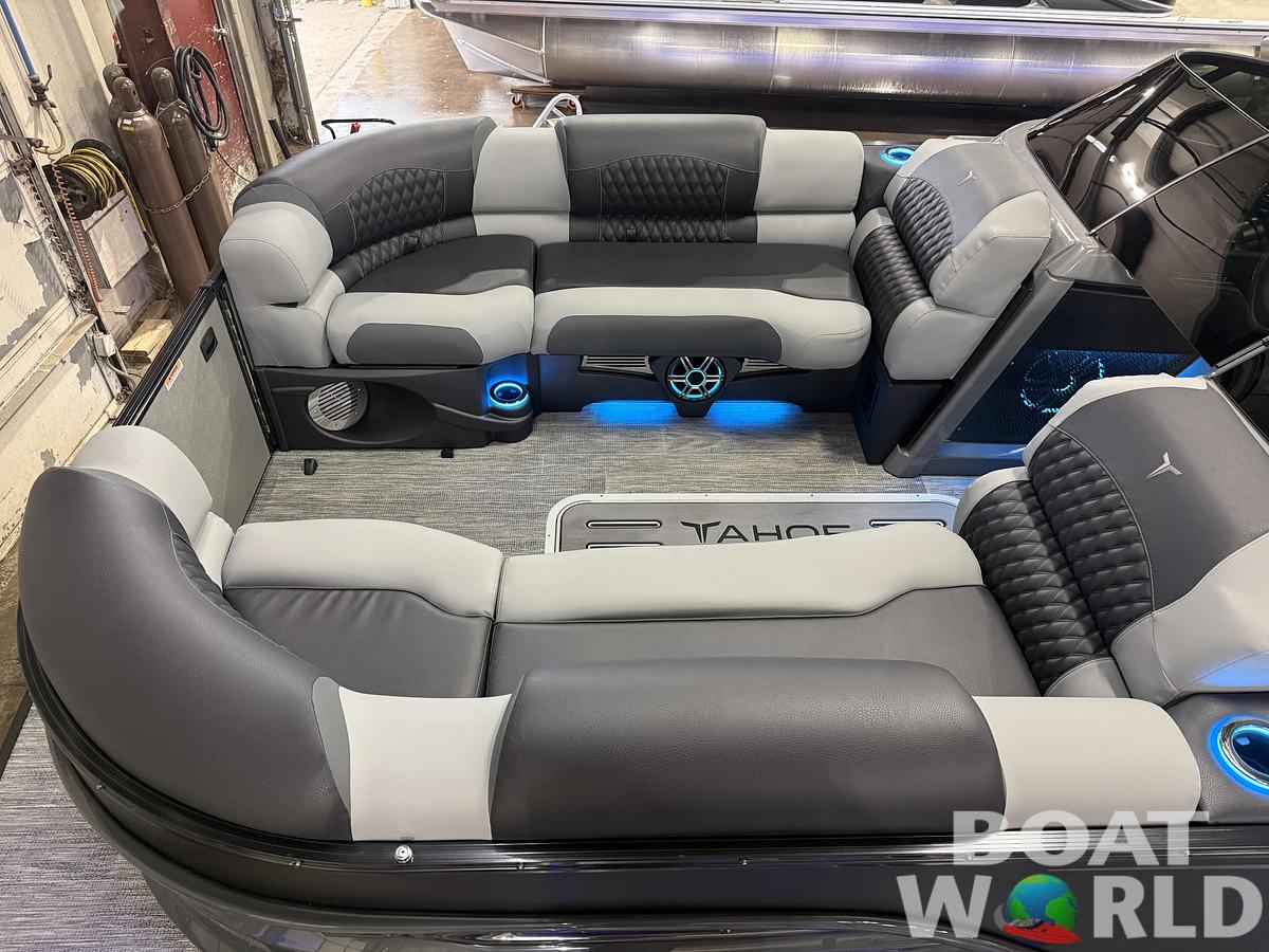 2026 Tahoe Pontoons Grand Tahoe 2585 Elite Windshield Tritoon & Mercury 400HP V10