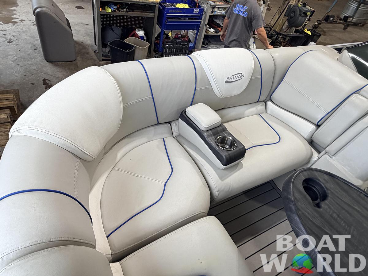 Used 2017 Sylvan S3 Rear Lounge with Sport Tower & 150HP Yamaha SHO VMAX - $39,995