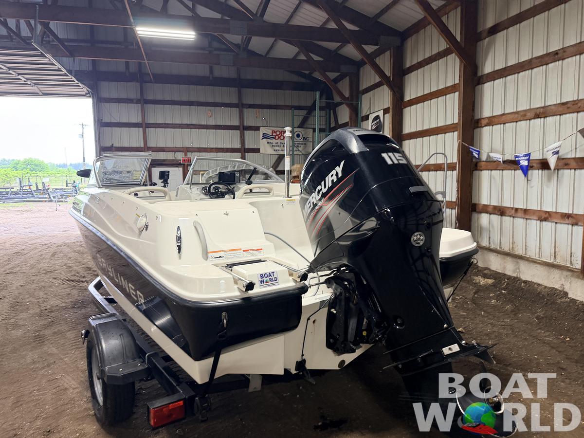 Used 2013 Bayliner 170 Fish & Ski with Single Axle Trailer & 115HP Mercury 4Stroke - $12,995