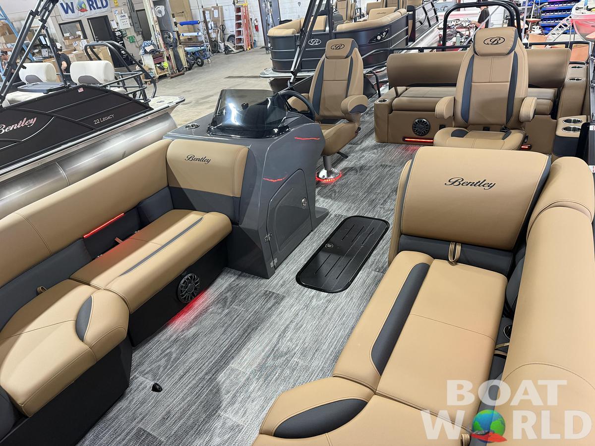 2027 Bentley Legacy 220 Swingback Pontoon & 4-Stroke Outboard $45995