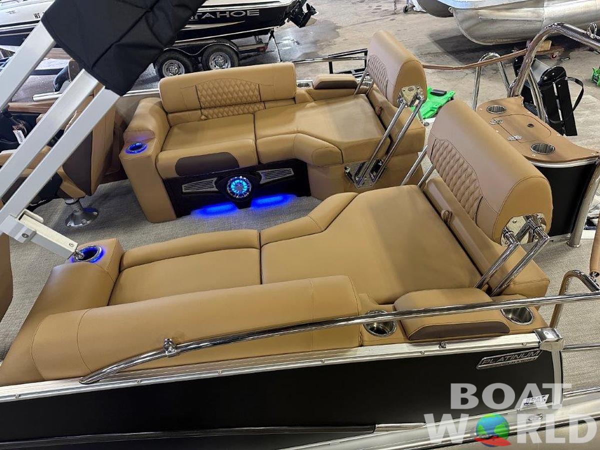 2025 Tahoe Pontoons Cascade 2385 Quad Lounge Shift SS & Honda 4-Stroke EFI