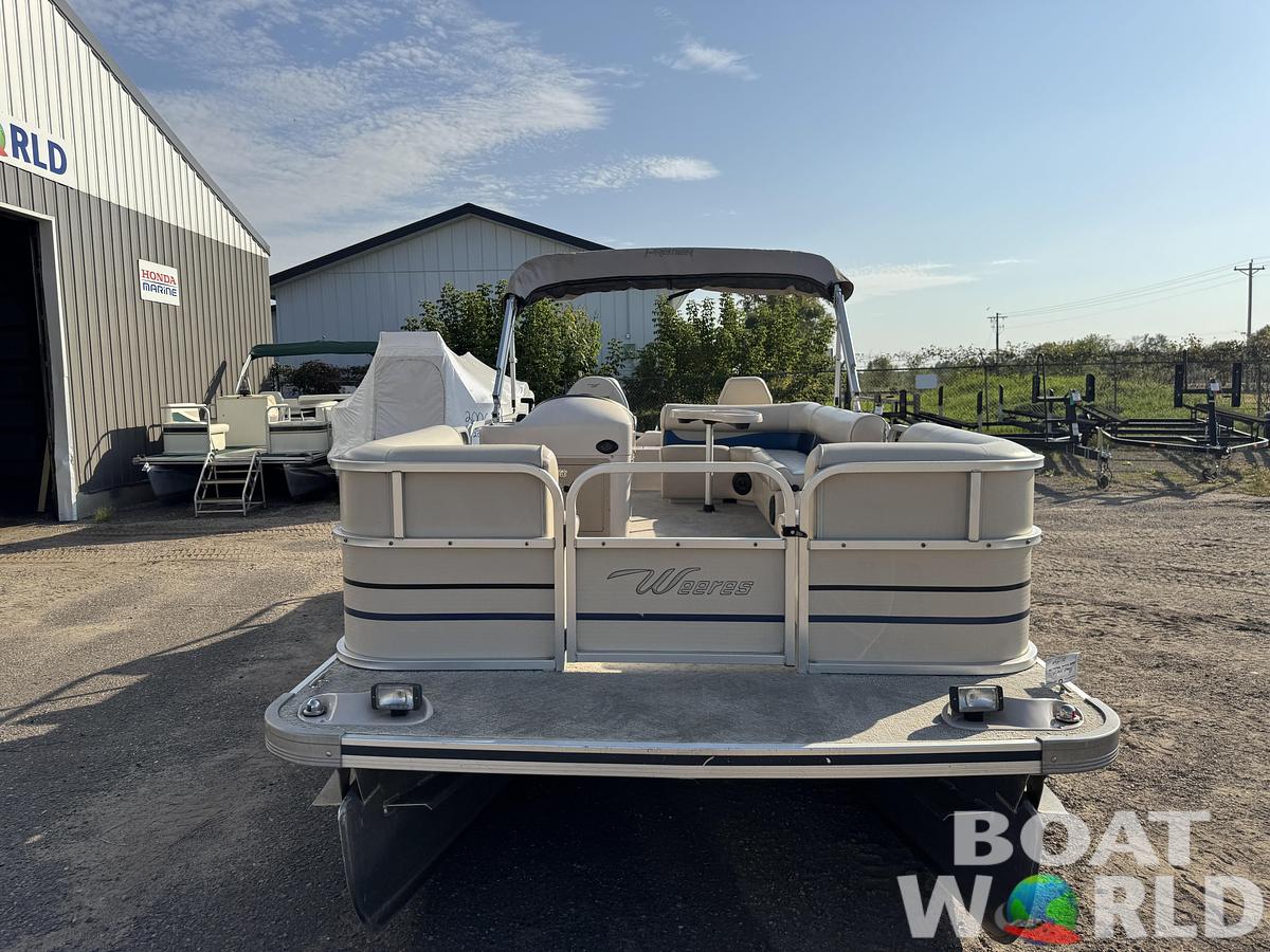 Used 2009 Weeres Family Fish Deluxe 220 Pontoon