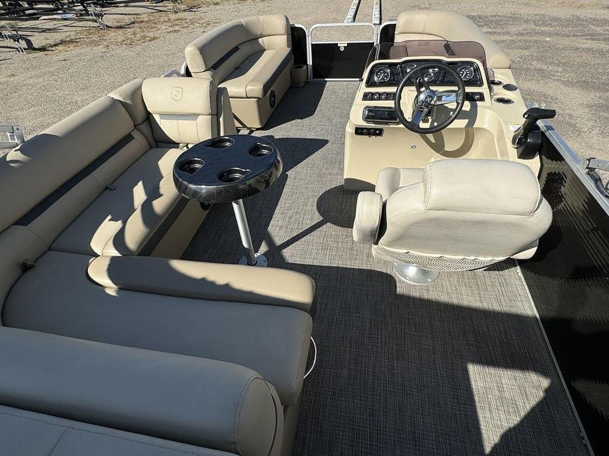 Used 2020 Sweetwater SW 2086 Cruise Pontoon with 70HP Yamaha 4-S EFI