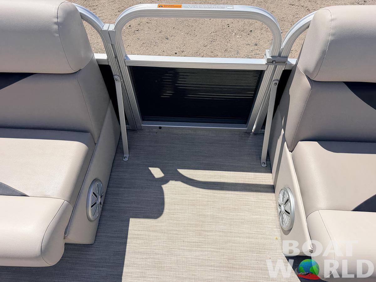 Used 2020 Princecraft Brio E 17 Pontoon & Torqueedo Electric Outboard - $19,995