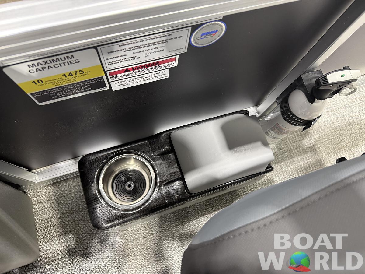 2026 Tahoe Pontoons Sport 1980 Cruise Rear Bench (CRB)