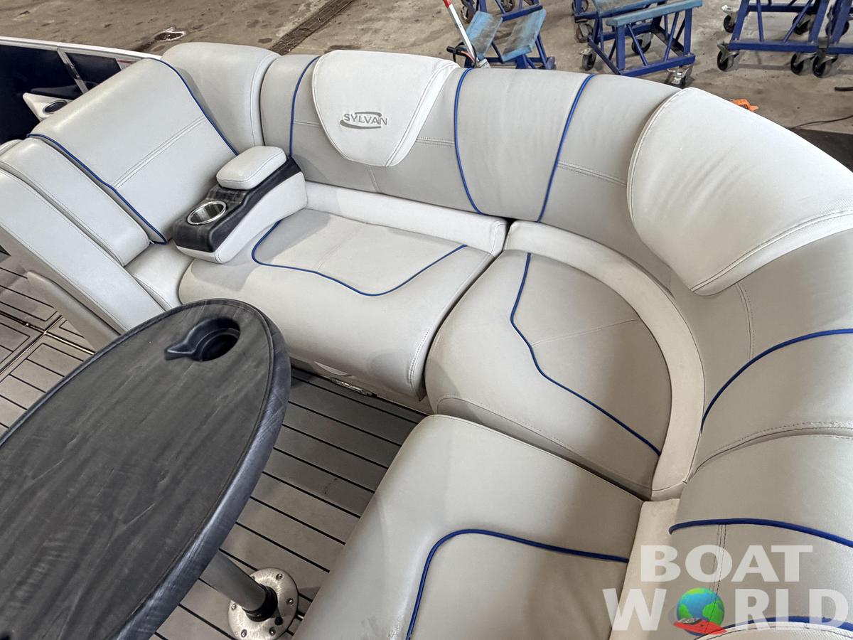 Used 2017 Sylvan S3 Rear Lounge with Sport Tower & 150HP Yamaha SHO VMAX - $39,995