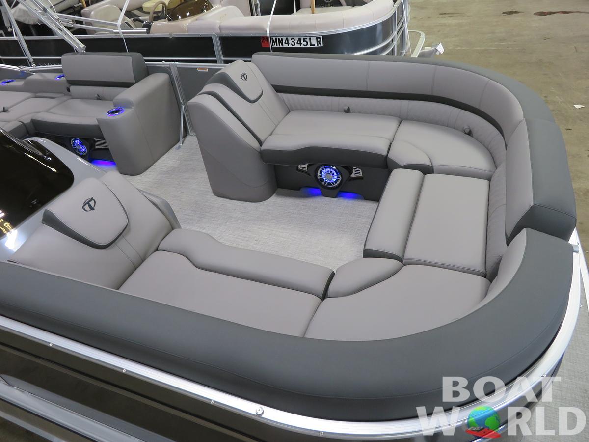 2024 Tahoe Pontoons Cascade 2385 VRL Swingback & Honda 140HP 4-Stroke EFI