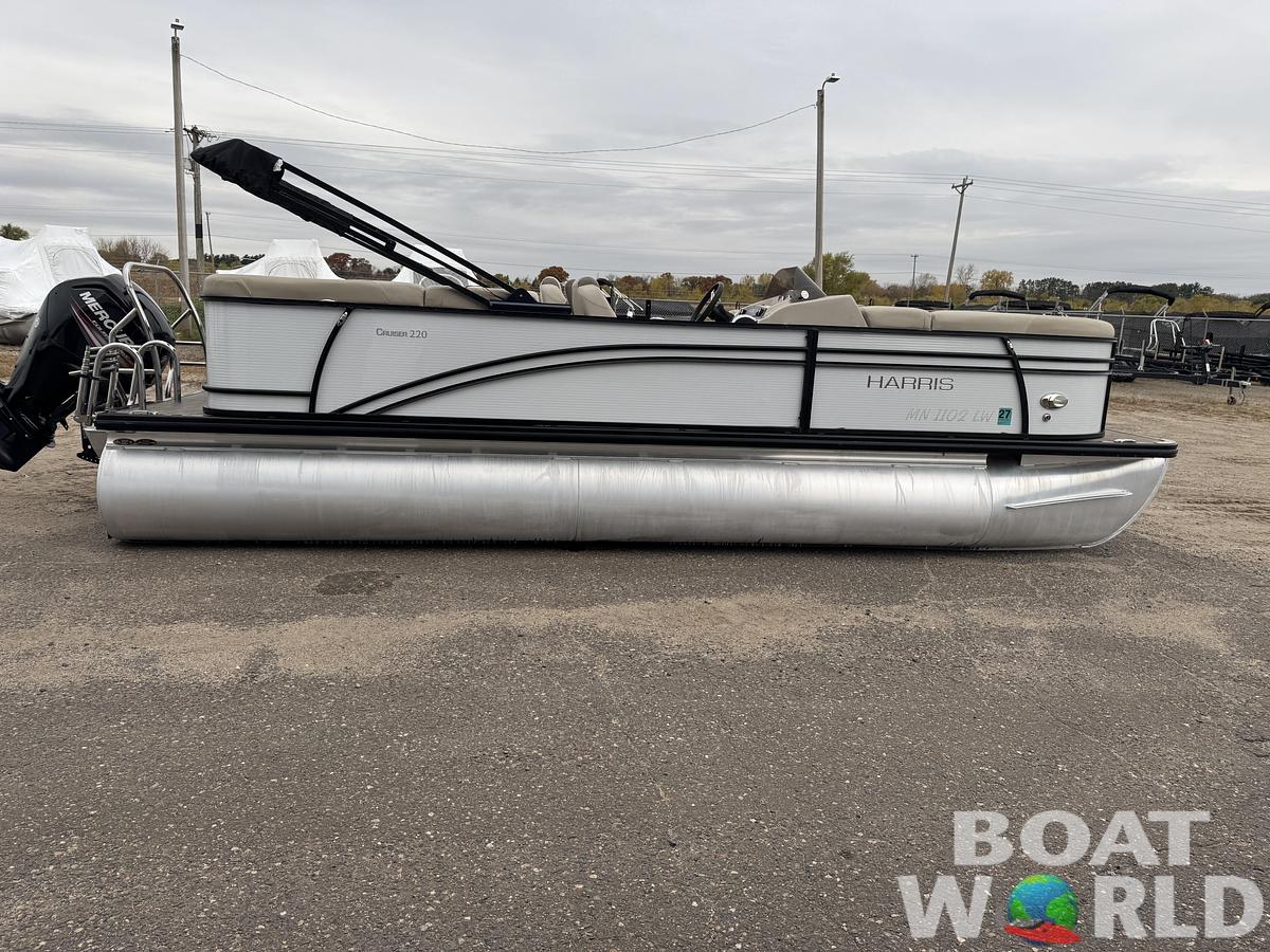 Used 2018 Harris Cruiser 220 Tritoon Pontoon