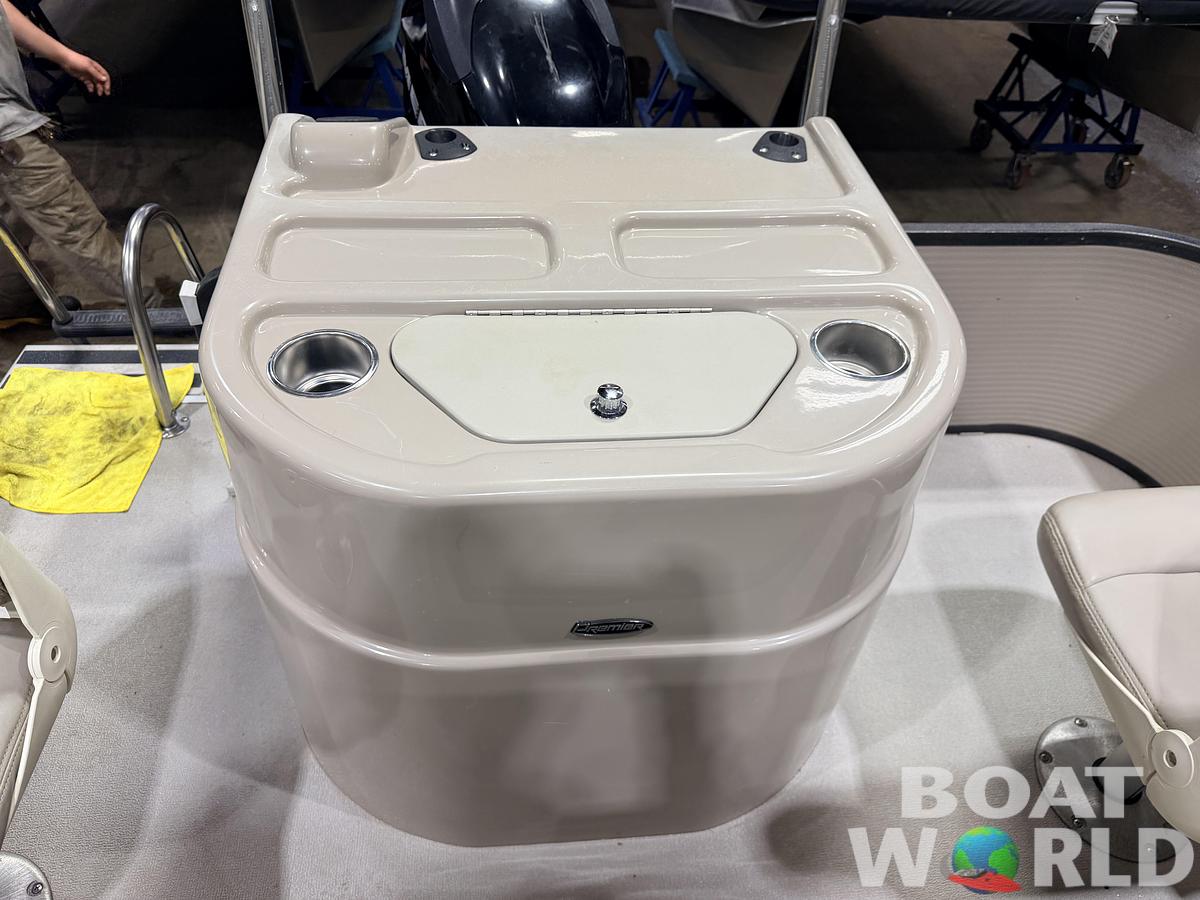 Used 2007 Premier 251 Cast-a-Way Fish & Cruise Pontoon & 115HP Mercury 4Stroke - $19,995