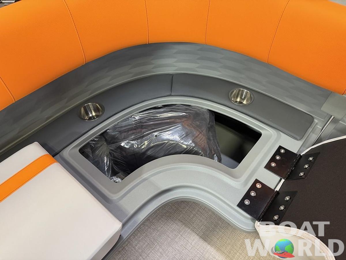 2025 Tahoe Pontoons Aura 1985 Quad Lounge & 50HP 4-Stroke EFI