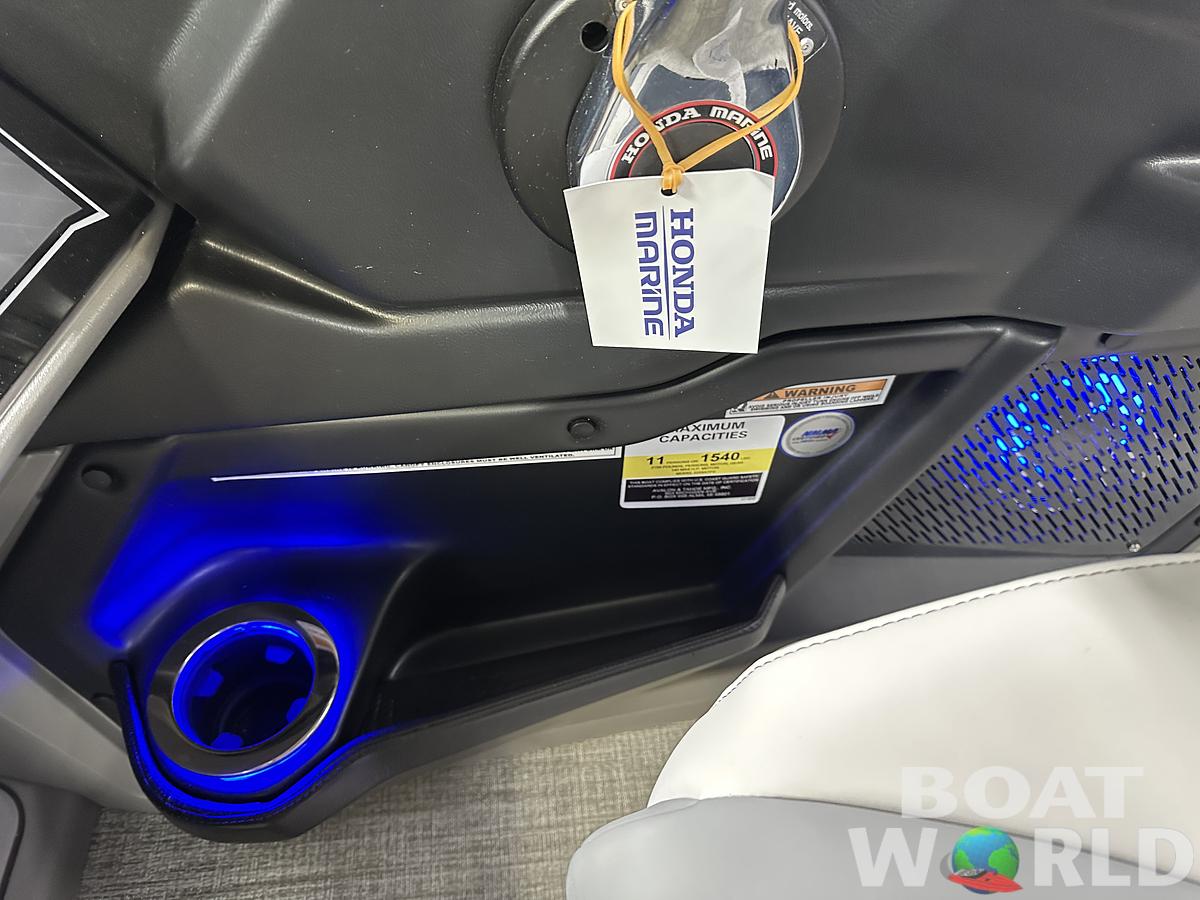 2025 Tahoe Pontoons Cascade 2385 Cruise Rear Bench (CRB) & Honda 4-Stroke EFI