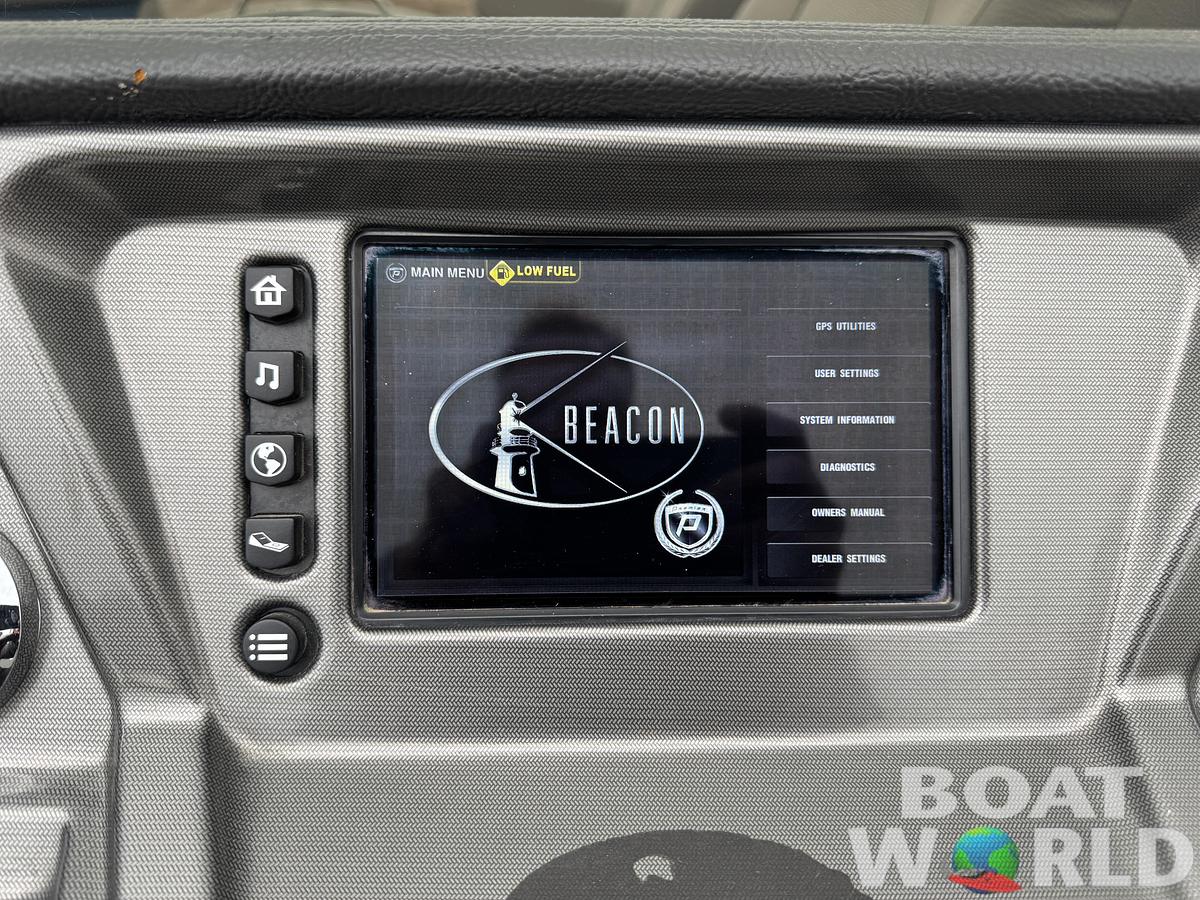 Used 2013 Premier 250 Intrigue Pontoon with 140HP Suzuki Fourstroke EFI