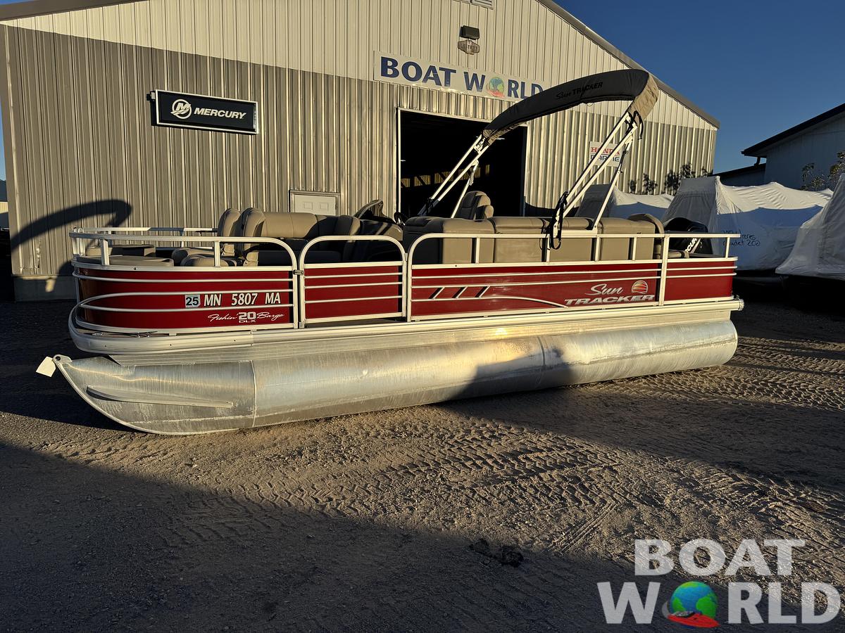 Used 2020 Sun Tracker Fishin Barge 20 DLX Pontoon