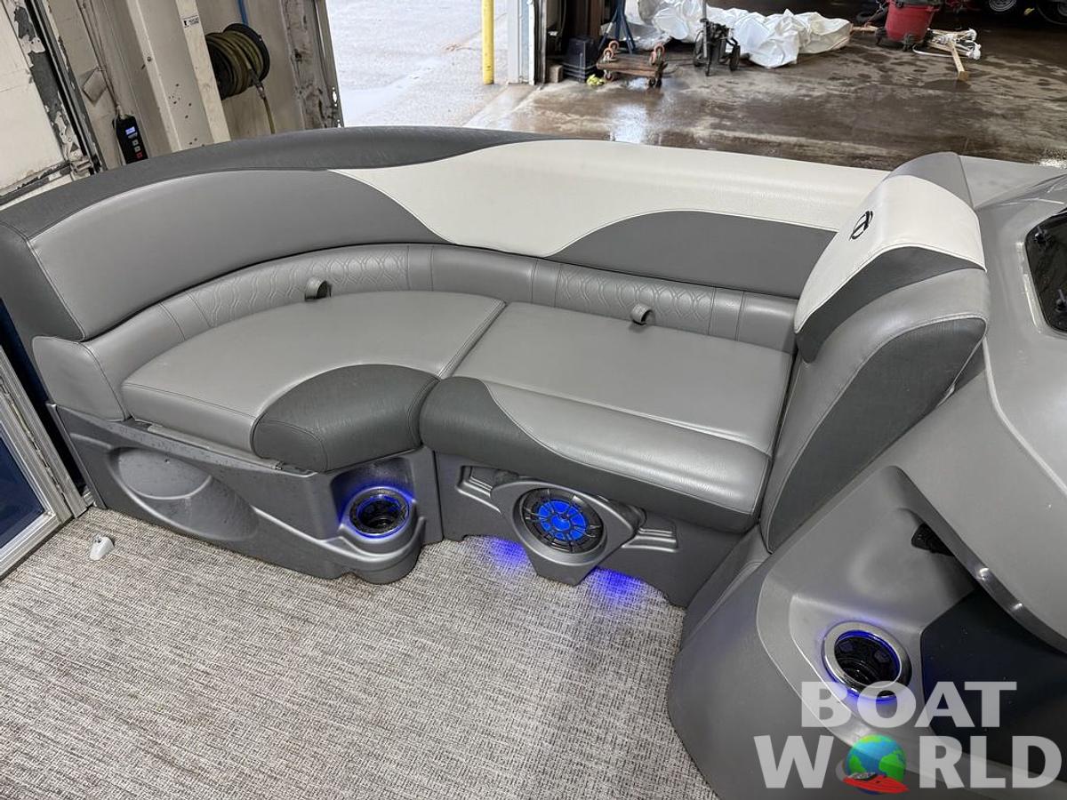 Used 2022 Tahoe Pontoons LTZ 2385 Quad Lounge Tritoon Pontoon & Honda 4-Stroke EFI