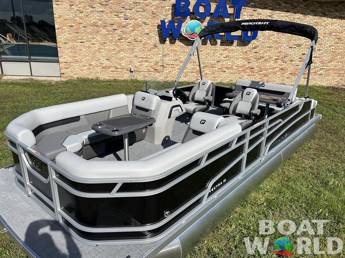 2026 Princecraft Vectra 23 RL SS Swingback Pontoon & Mercury 4-Stroke EFI