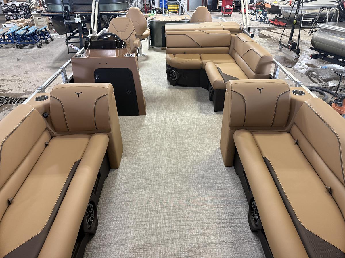 Used 2026 Tahoe Pontoons Sport 2385 Rear Fish & Honda 4-Stroke EFI