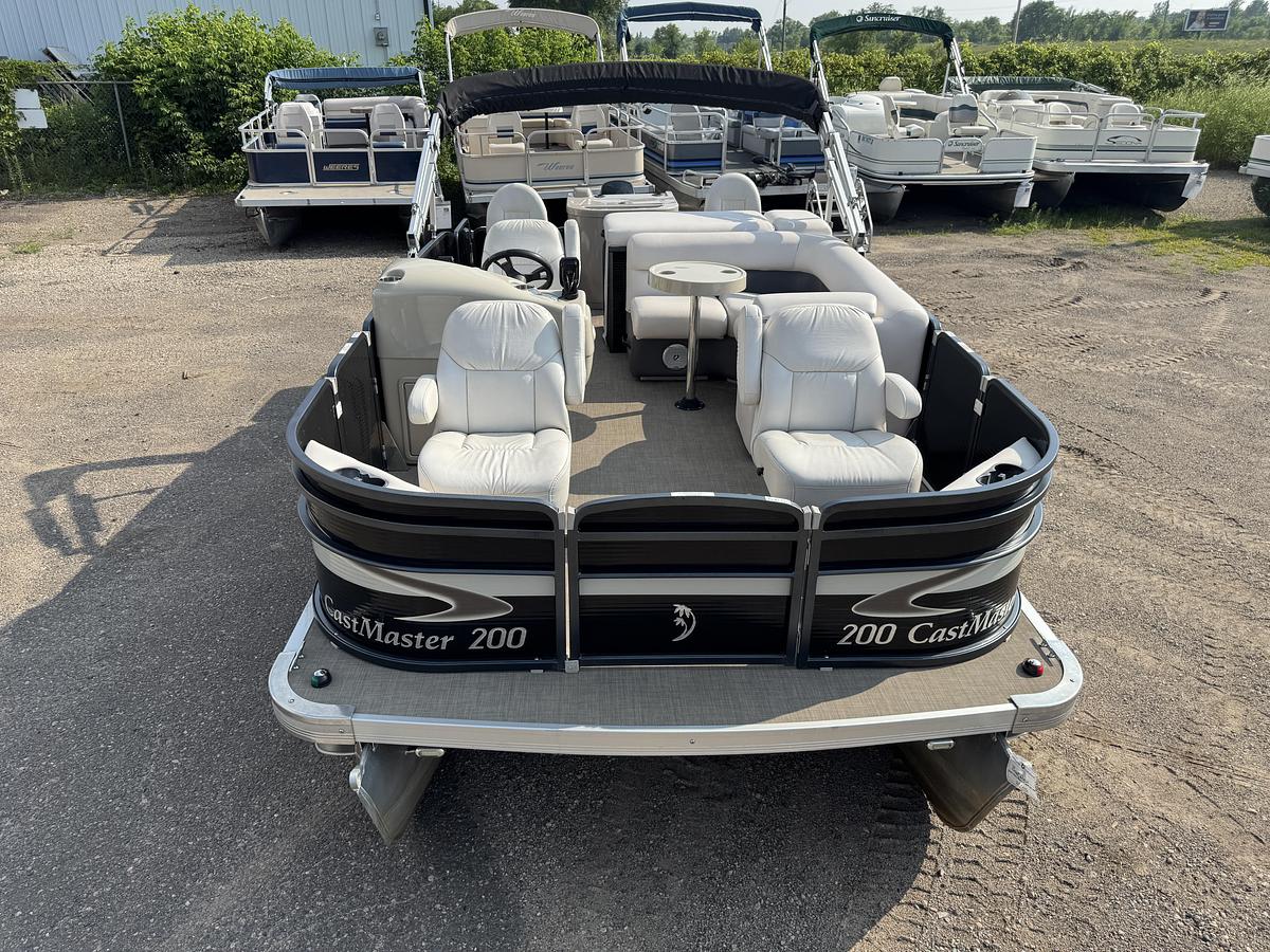 Used 2017 Palm Beach Cast Master 200 Pontoon WITH Sea Legs