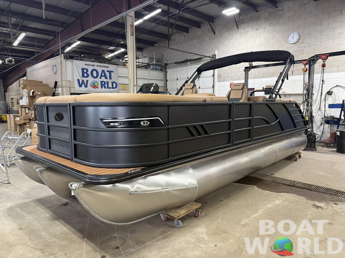 2026 Bentley Pontoons Elite 223 Admiral Quad Lounge Tritoon
