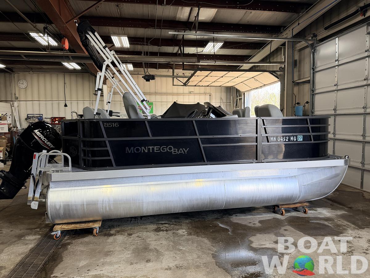 Used 2022 Montego Bay  8616 Quad Fish & 40HP Mercury 4Stroke -$24,995