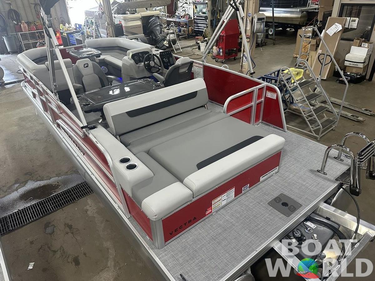 2025 Princecraft Vectra 23 RL SS Swingback Pontoon & Mercury 4-Stroke EFI