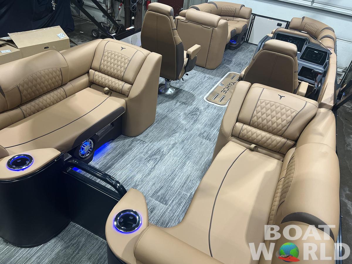 2026 Tahoe Pontoons Cascade 2385 Quad Lounge Tritoon