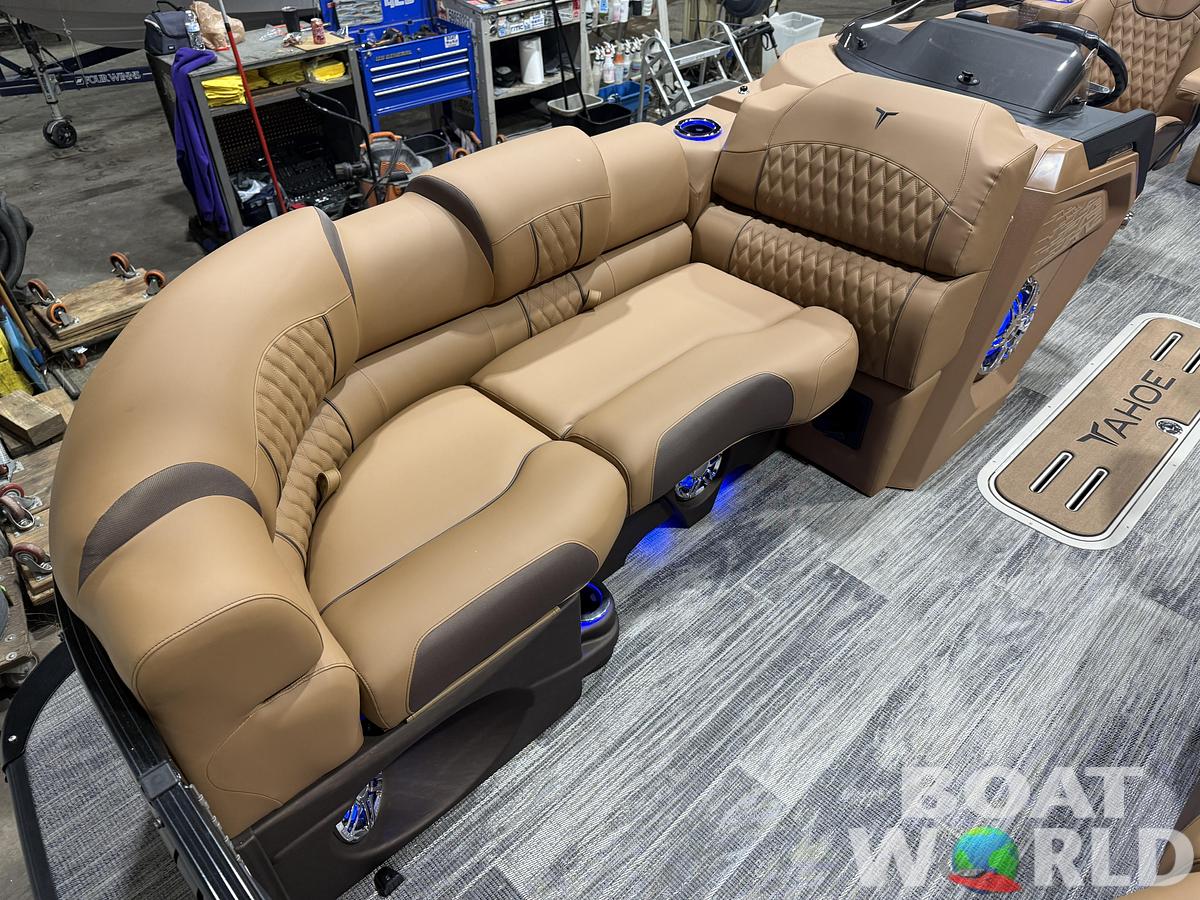 2026 Tahoe Pontoons Cascade 2385 Swingback (VRB) Tritoon & Honda 4-Stroke EFI