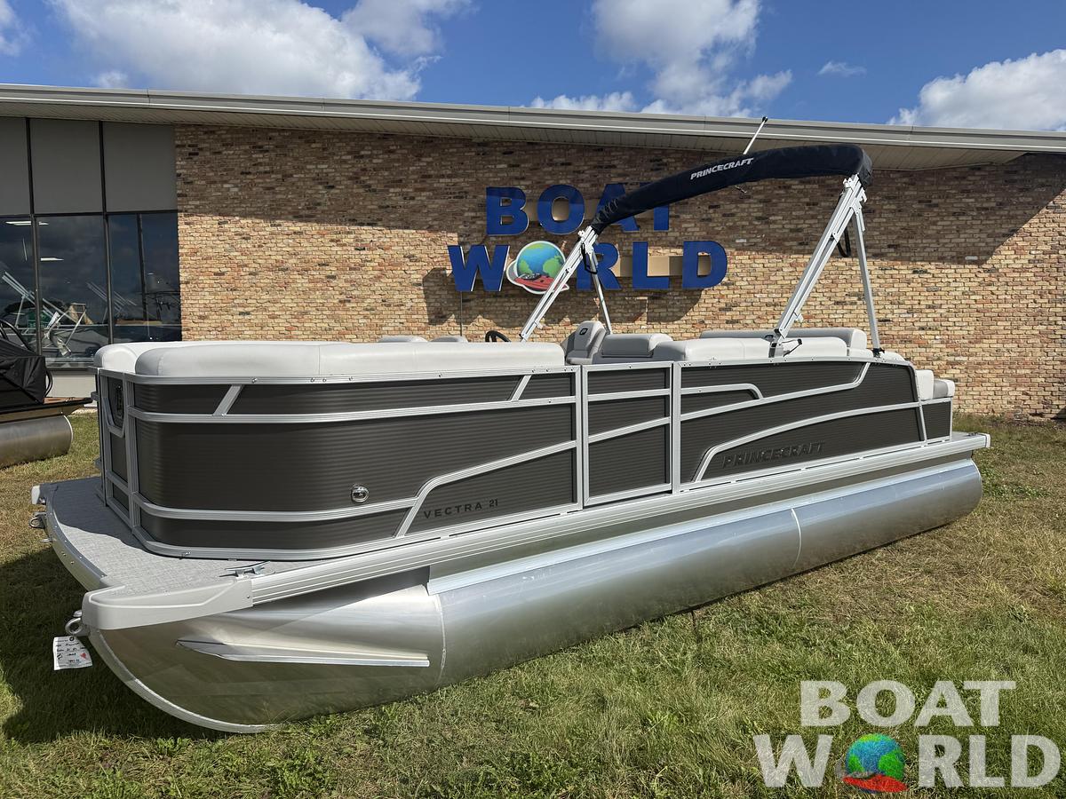 2026 Princecraft Vectra 21 RL Swingback Lounge Pontoon & Mercury 4-Stroke EFI