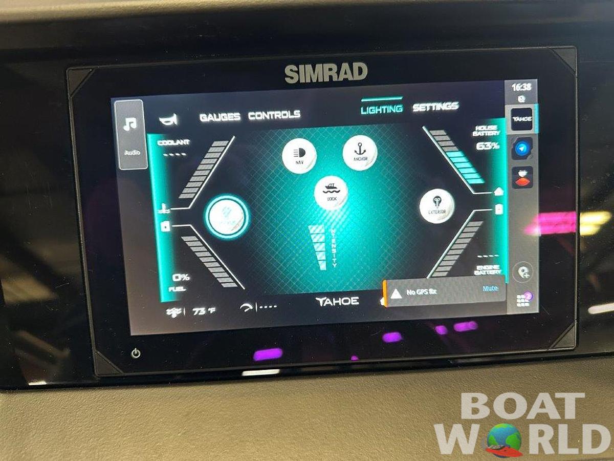 2025 Tahoe Pontoons Cascade 2385 Quad Lounge Shift SS & Honda 4-Stroke EFI