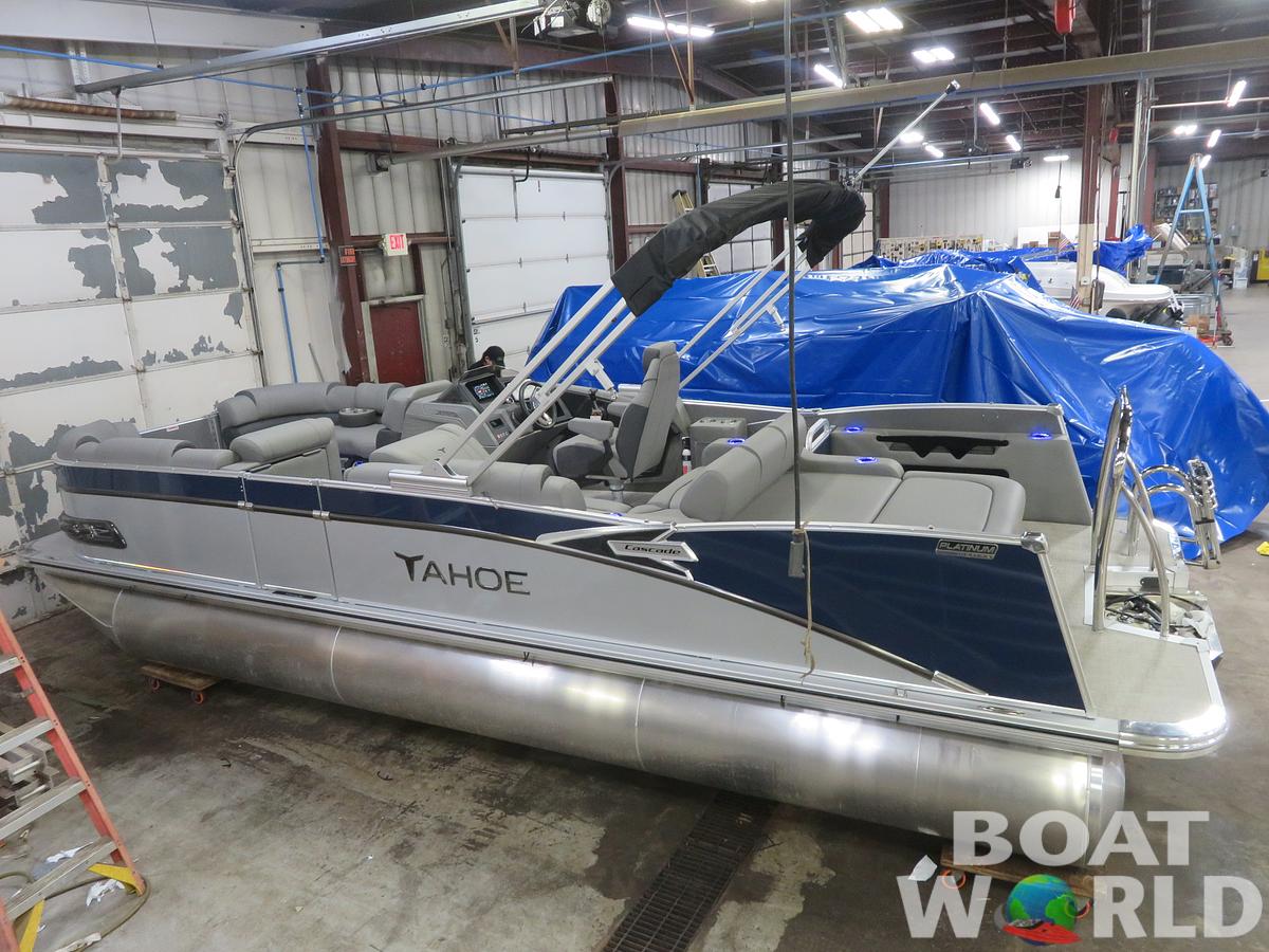 2024 Tahoe Pontoons Cascade 2385 Swingback (VRB) & Honda 4-Stroke EFI