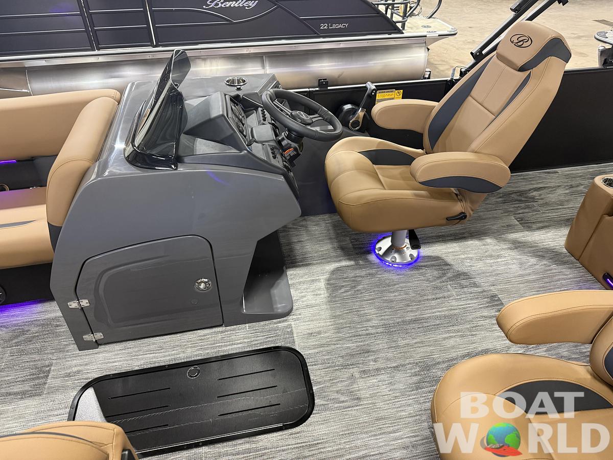 2027 Bentley Legacy 220 Swingback Pontoon & 4-Stroke Outboard $45995