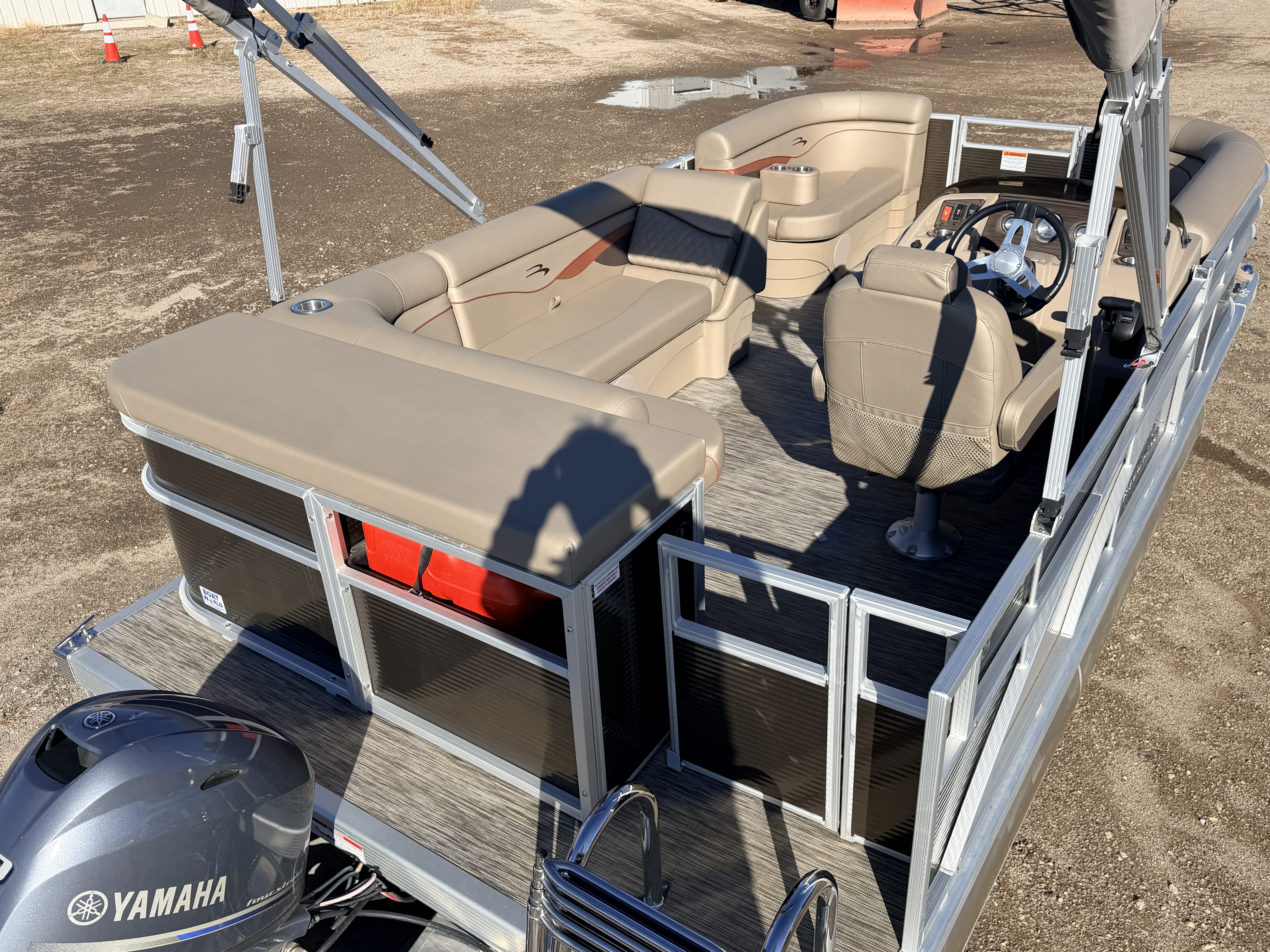 Used 2021 Bennington 188 SL & 50HP Yamaha 4Stroke -$24,995
