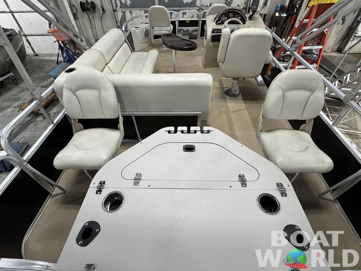 Used 2015 South Bay S20 Quad Fish Pontoon