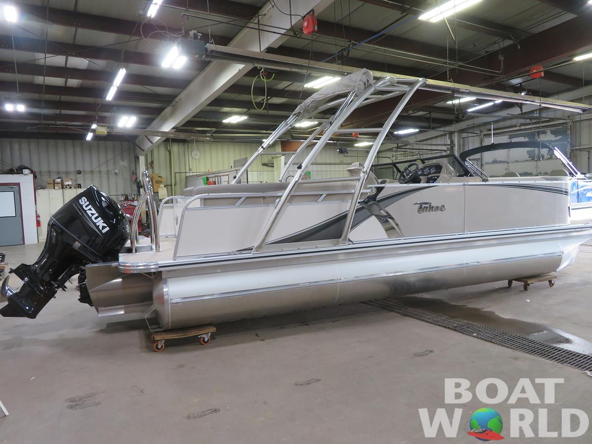 2024 Tahoe Pontoons LTZ 2385 Elite Windshield Tritoon & Suzuki 200HP 4-Stroke EFI