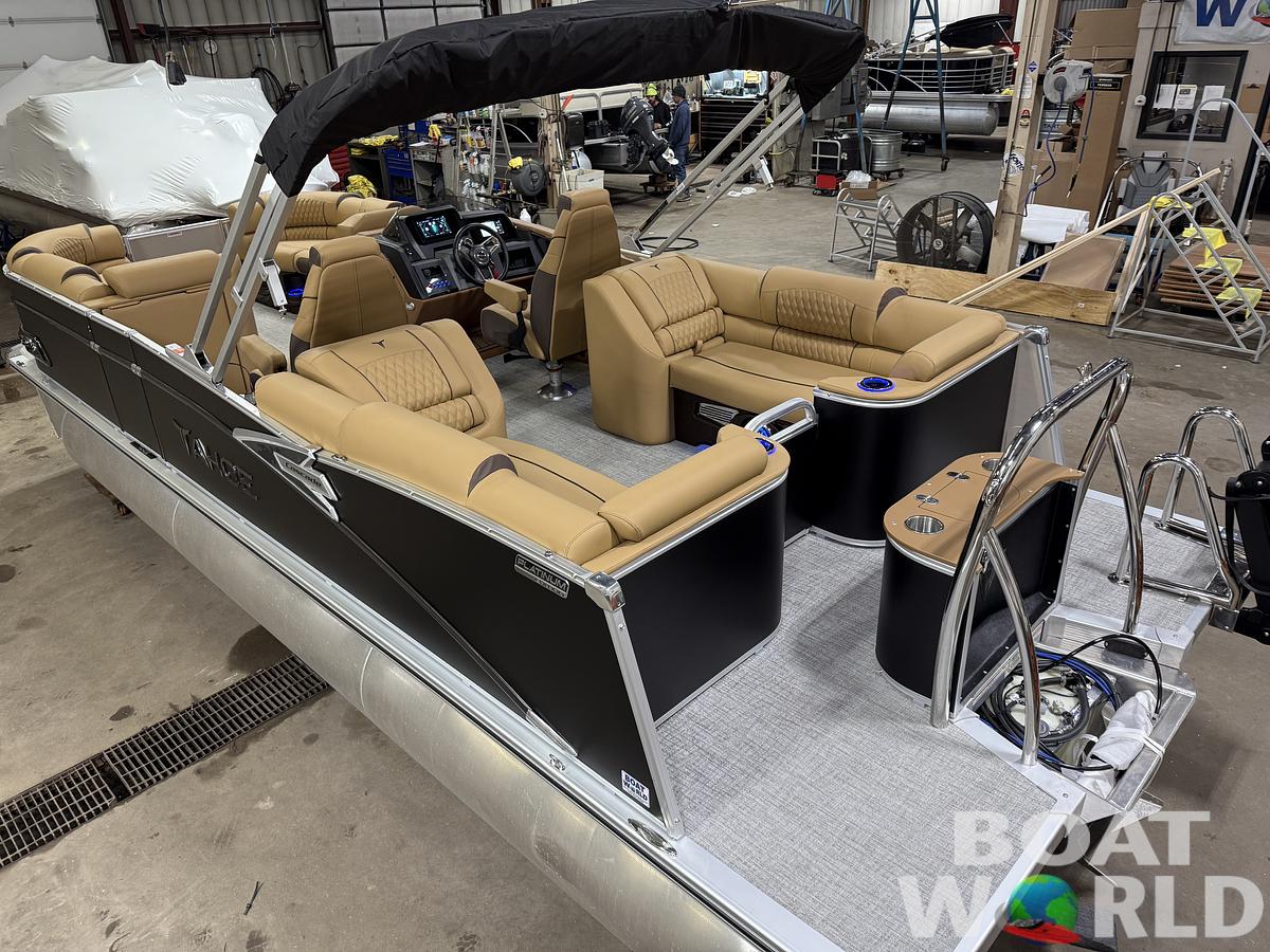 2025 Tahoe Pontoons Cascade 2385 Quad Lounge & Honda 4-Stroke EFI