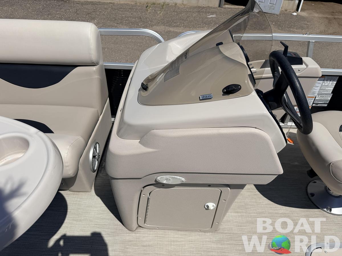 Used 2020 Princecraft Brio E 17 Pontoon & Torqueedo Electric Outboard - $19,995
