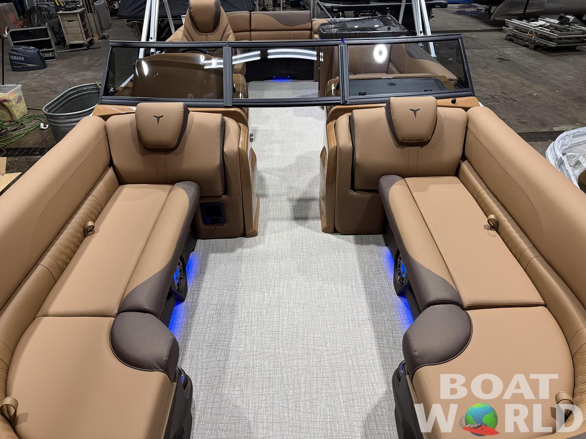 2026 Tahoe Pontoons LTZ 2385 Elite Windshield Tritoon 