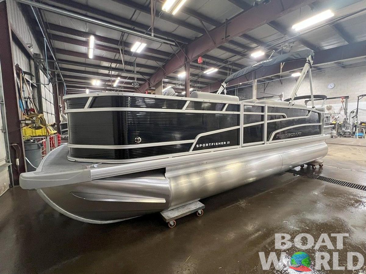 2025 Princecraft 21 Sportfisher 2-S Pontoon & Mercury 4-Stroke EFI