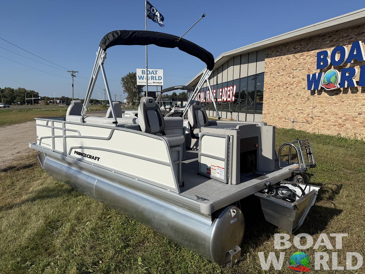 2026 Princecraft 21 Sportfisher 4-S Quad Fish Pontoon