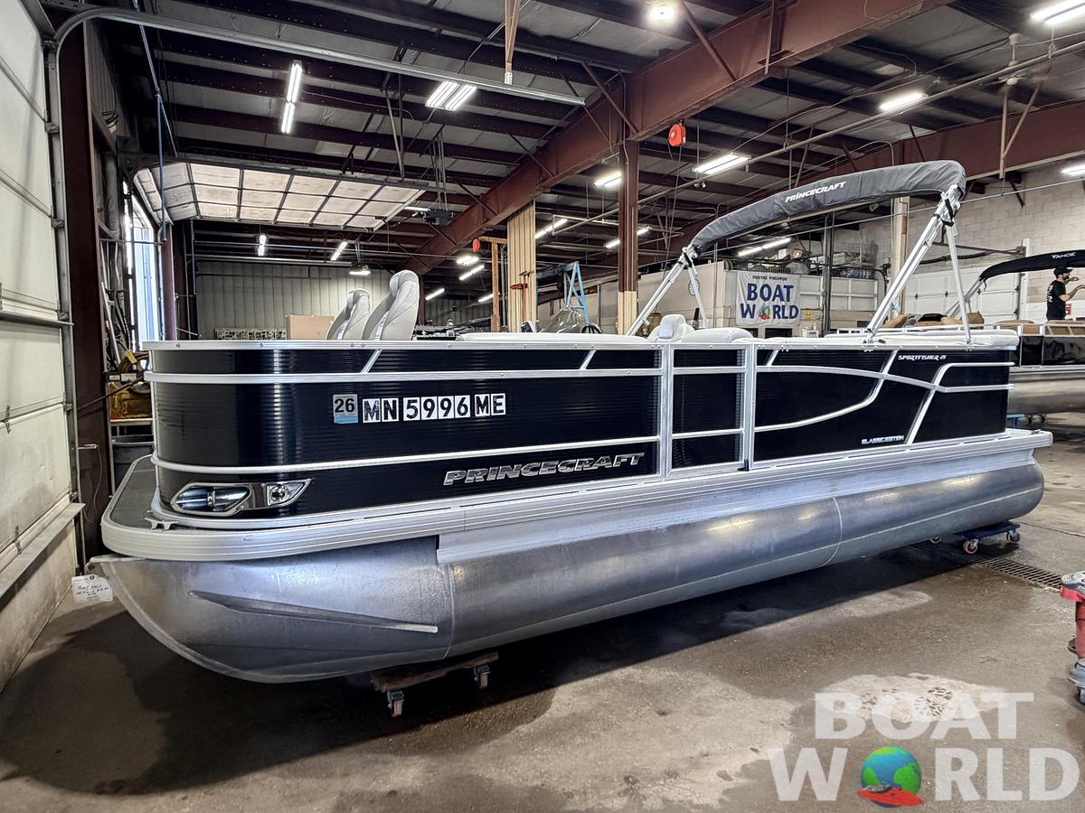 Used 2021 Princecraft 21 Sportfisher 2RS Pontoon & 90HP Mercury 4-Stroke -$27,995