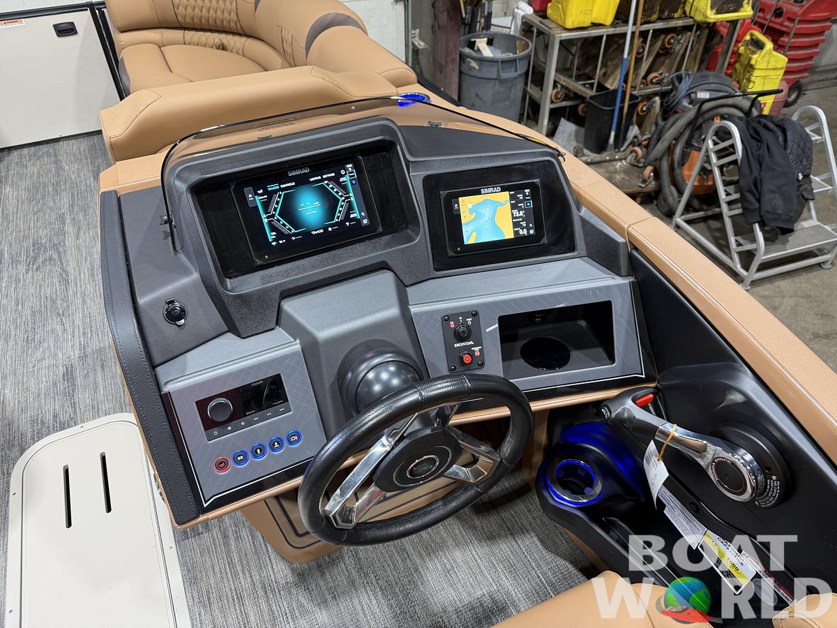 2026 Tahoe Cascade 2385 Quad Lounge Shift SS Tritoon $73995