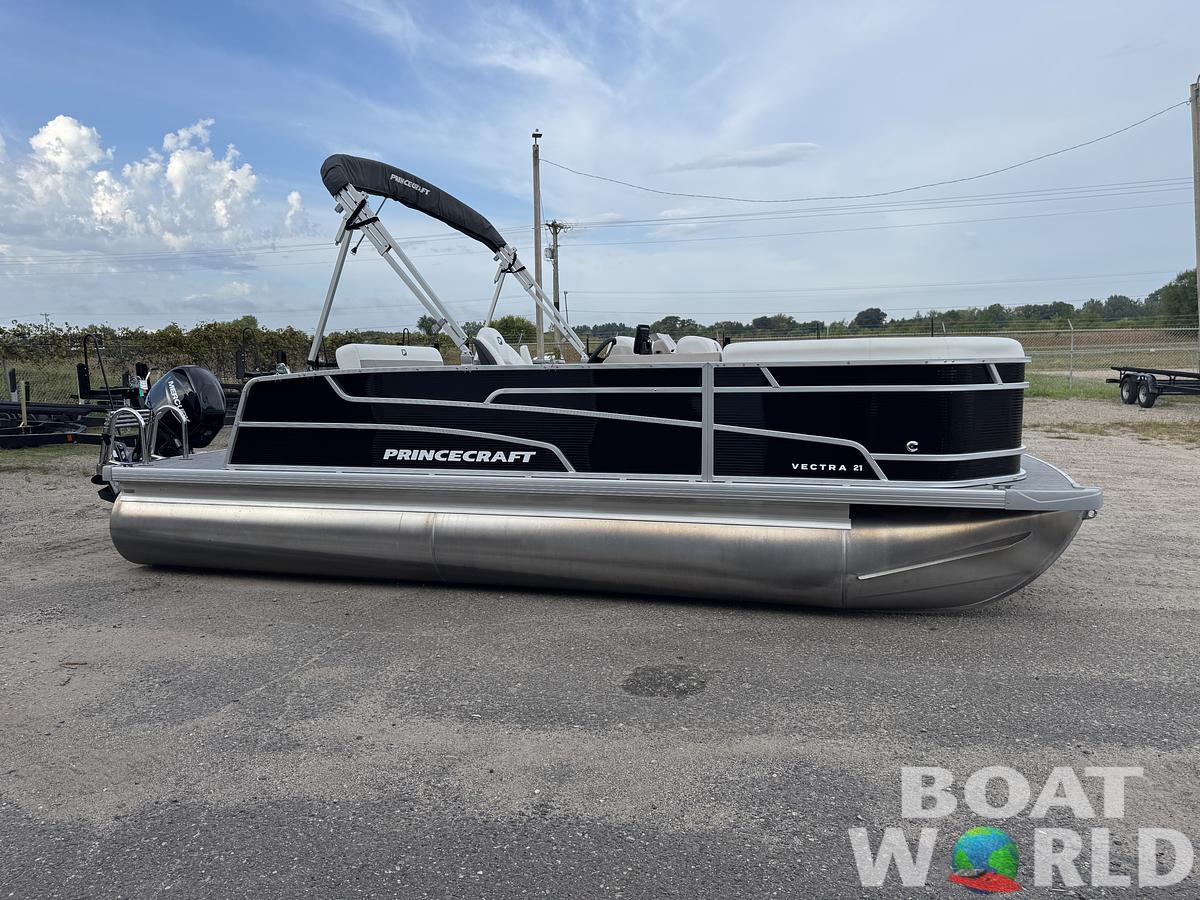 Used 2024 Princecraft Vectra 21 RL Dinette Swingback Pontoon
