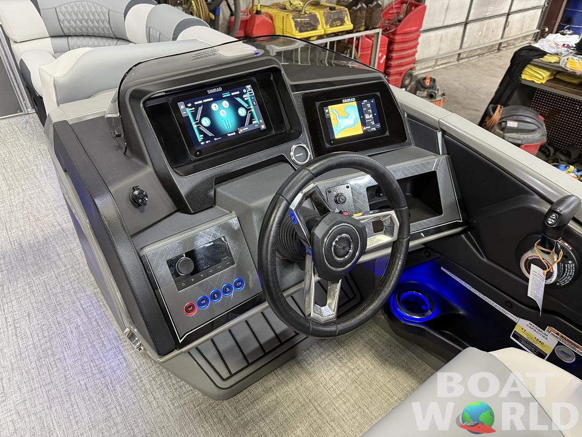 2025 Tahoe Pontoons Cascade 2385 Quad Lounge & Honda 4-Stroke EFI