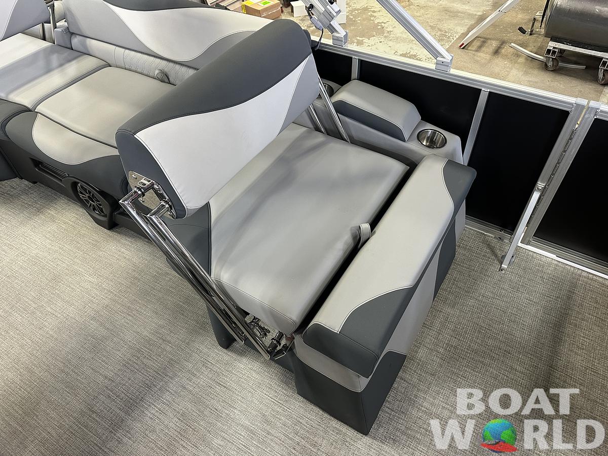 2025 Tahoe Pontoons LTZ 2385 Quad Lounge Shift Flip & Honda 4-Stroke EFI
