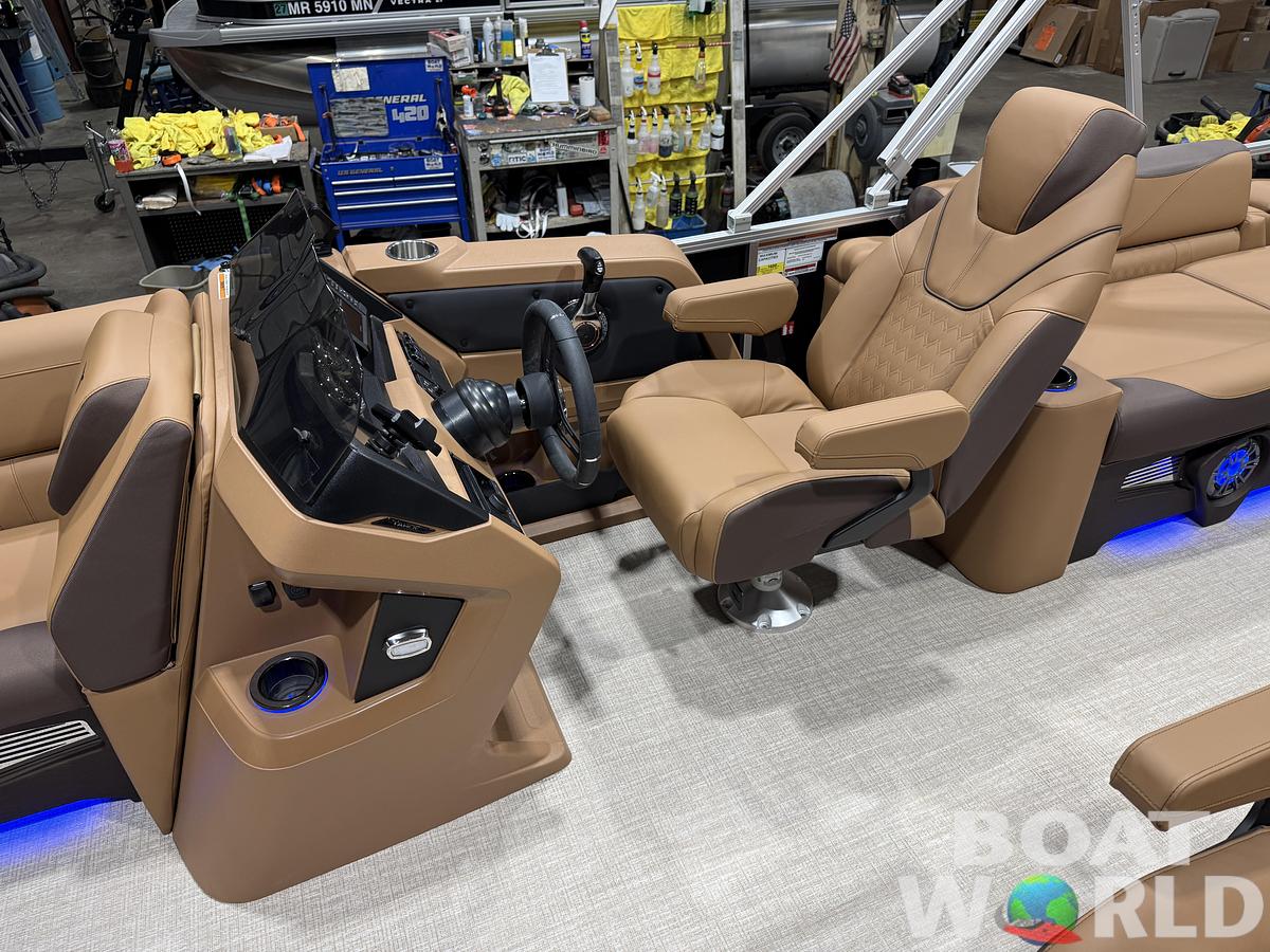 2027 Tahoe LTZ 2385 Quad Lounge Shift SS Tritoon & 4-Stroke Outboard $55995